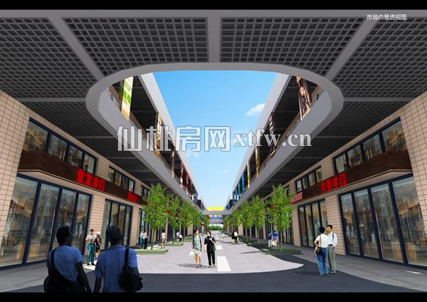 黄金建材家居大市场效果图