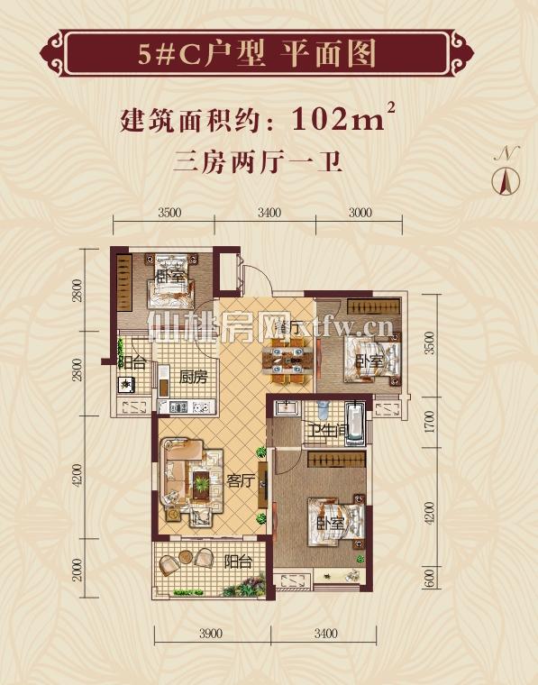 新城壹号五期5#C