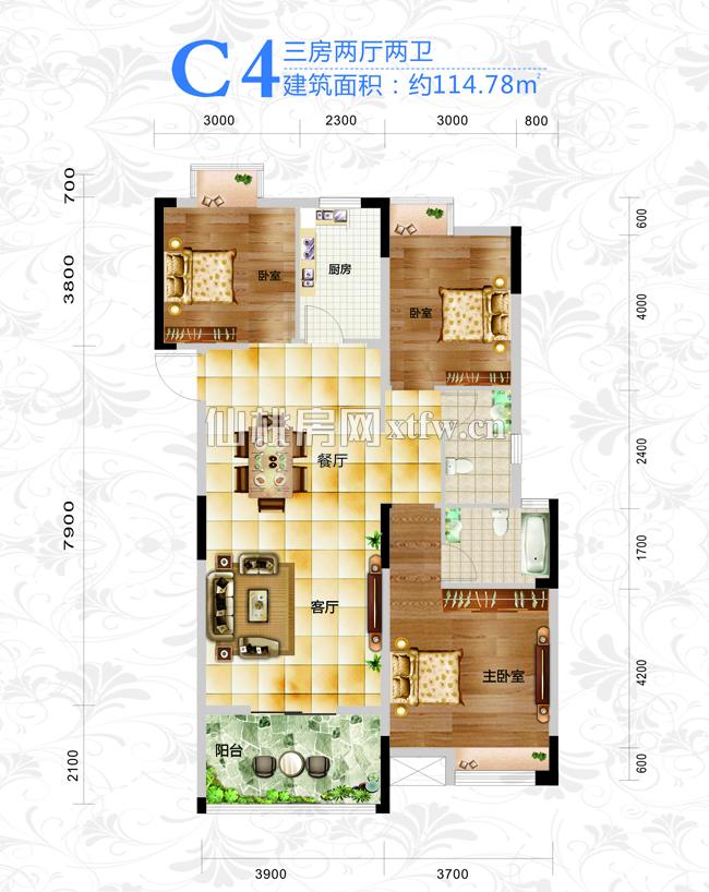 星城国际·沔阳公馆C4