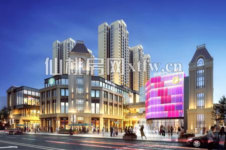 环球中心广场效果图