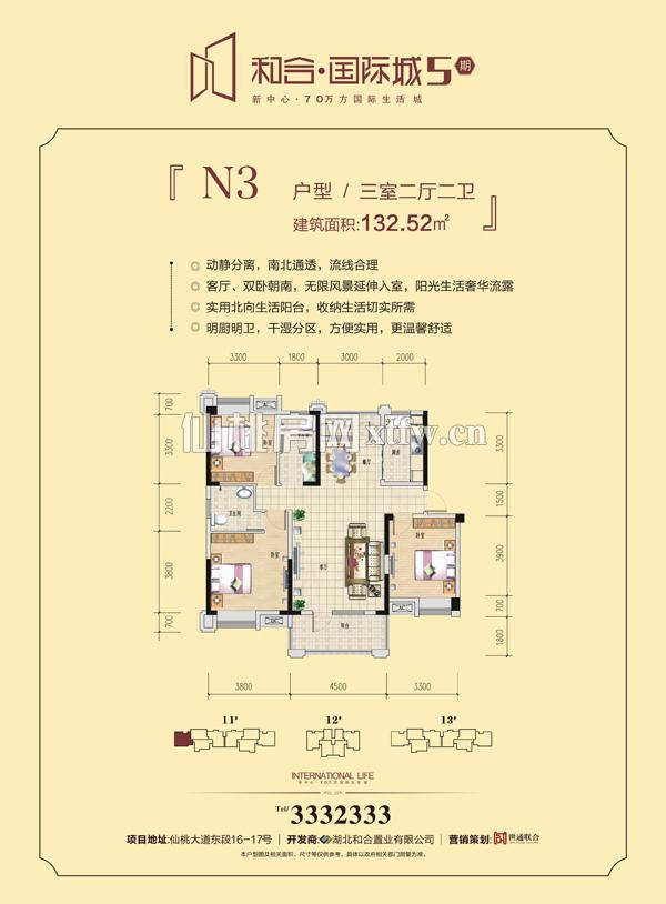 和合·国际城四期n3