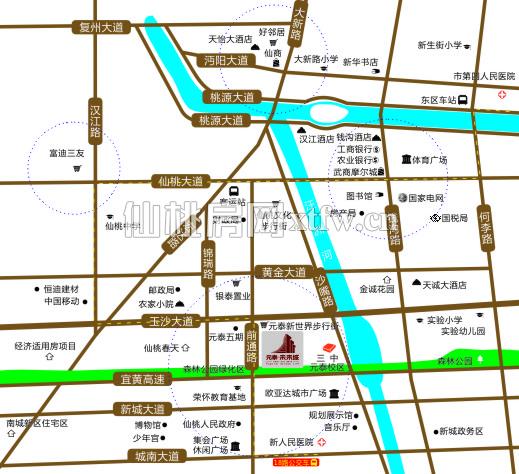 区位图