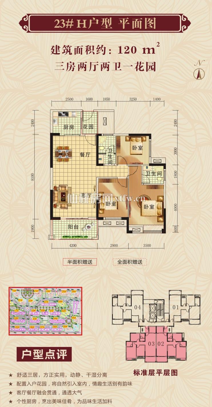 新城壹号五期23#H