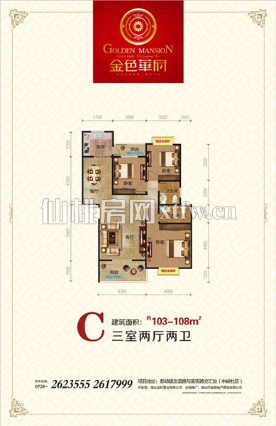 金色华府二期C户型