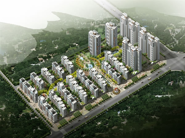 世纪雅园一期效果图