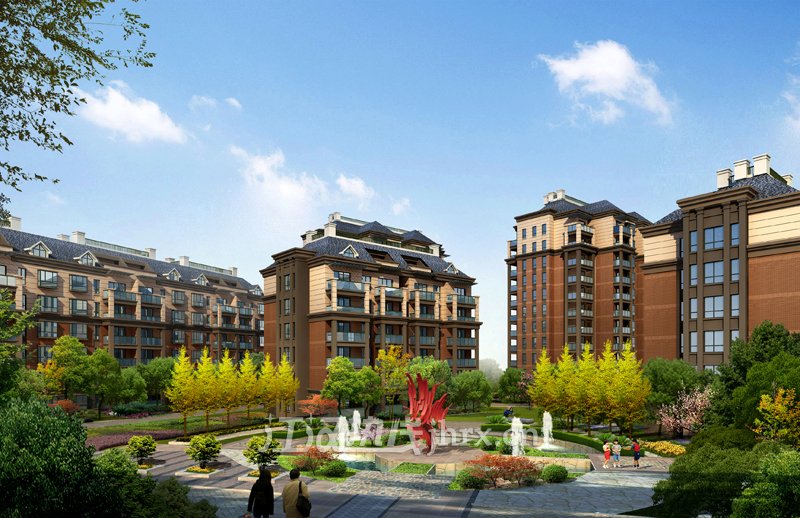 金色华府效果图