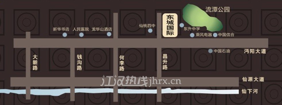 东城国际区位图