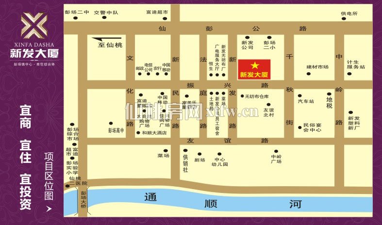 新发大厦区位图