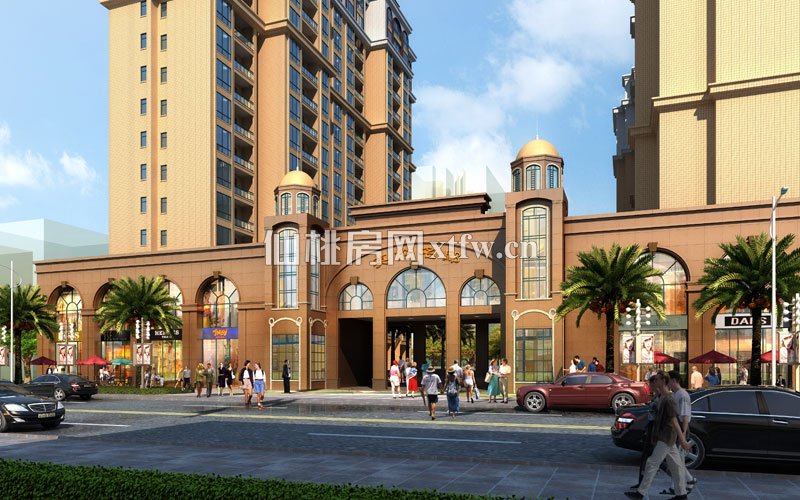 英伦名邸效果图