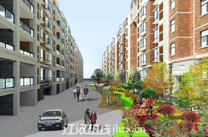 东城花园效果图