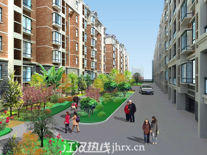 楼宇间效果图1