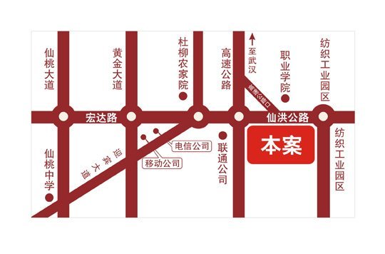 新城华府二期区位图