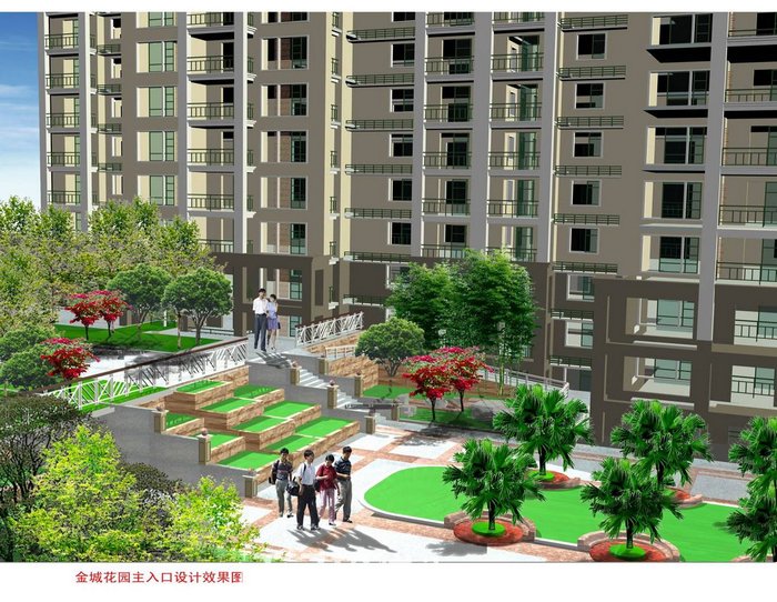 金诚花园nEO_IMG_主入口效果设计图