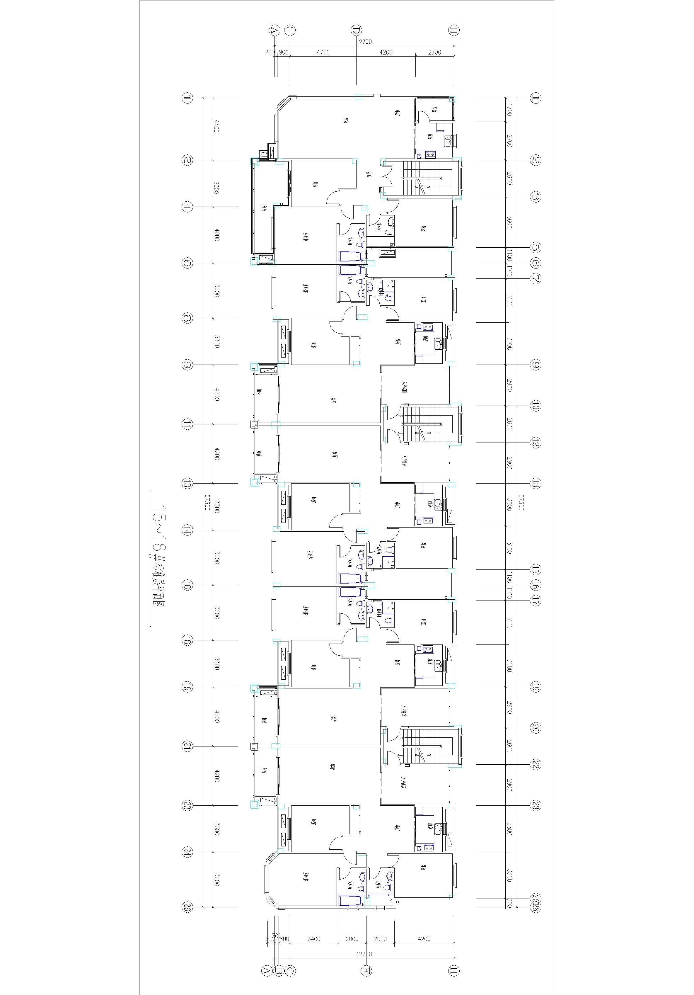 德政金园爱丽舍户型图01