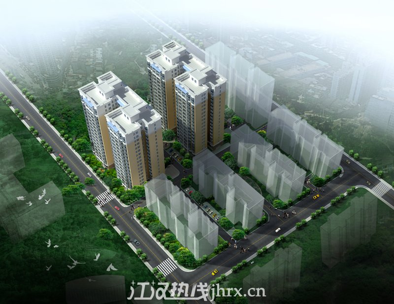 日月山庄·学府俊园鸟瞰图