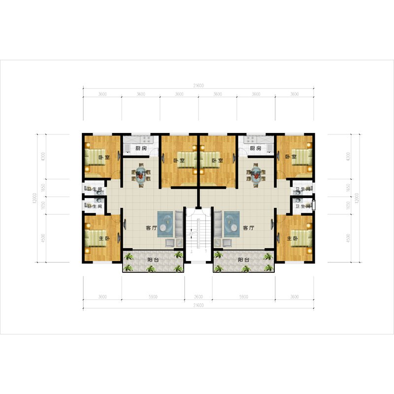 冠城豪庭户型图