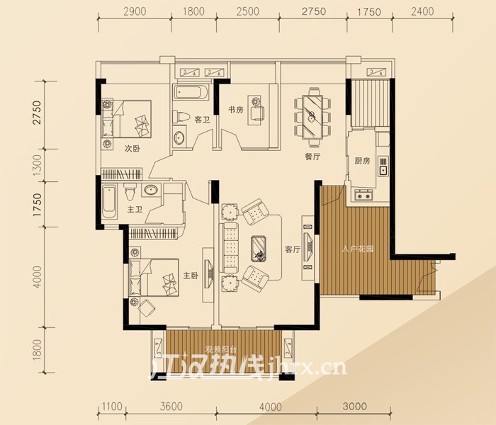 圣淘沙·国际花园D栋140.61
