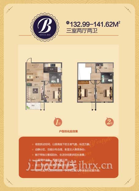 现代明珠新城·加州国际加州国际B户型