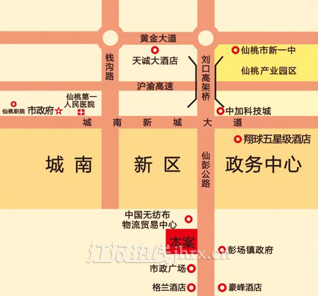 易居·尚城区位图