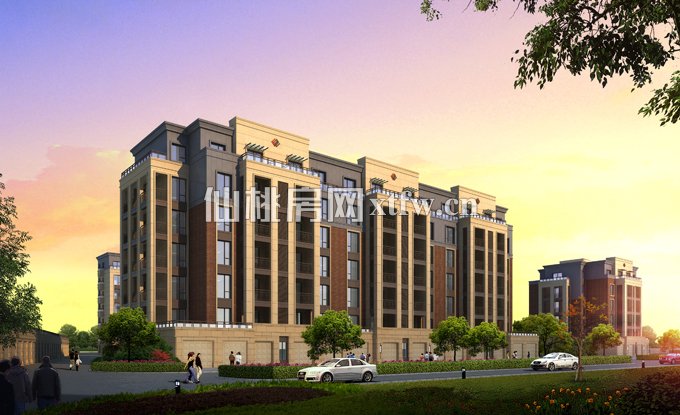 绿地·香格里拉效果图