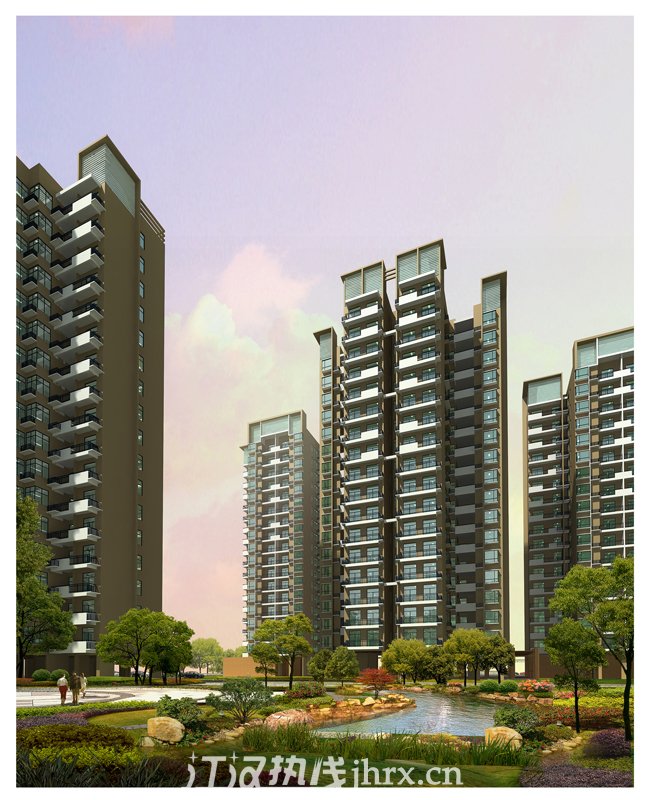 05小区内景效果图