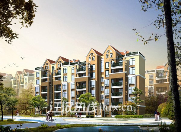 香岸华府二期外立面效果1