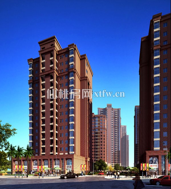 御江华府（一期）入口透视