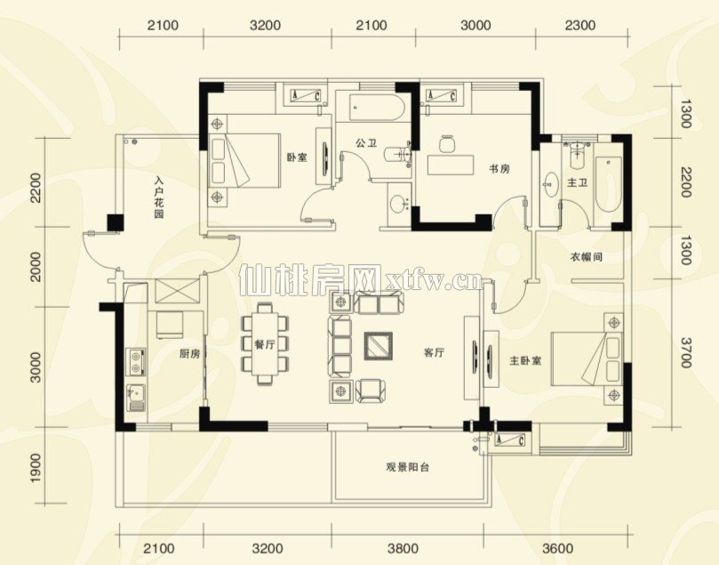 仙桃·福星城C4户型