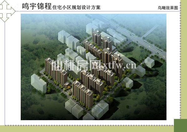 鸣宇锦程二期鸟瞰效果图