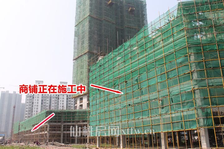 不负春光 银孚·领秀城四月工程进度