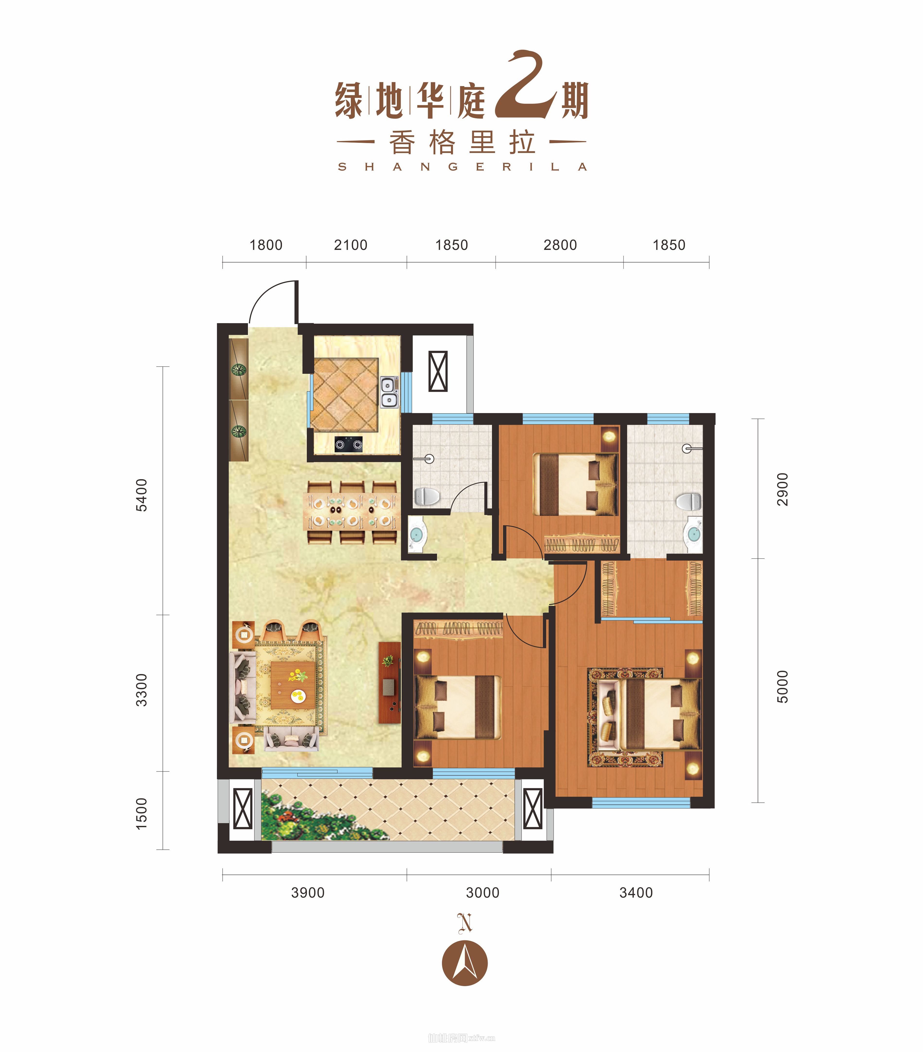 绿地·香格里拉G2-110