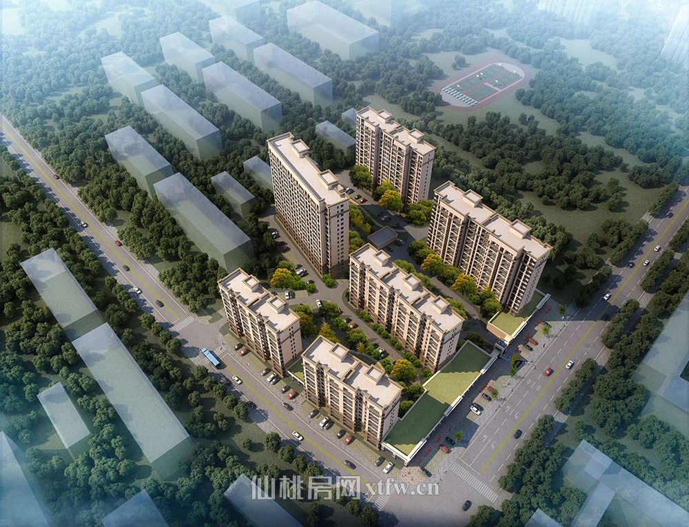 沔阳·学府园商铺效果图