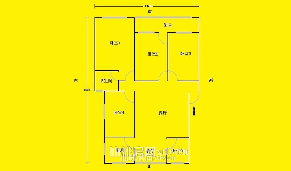 沔州小学西校区校内（原仙桃八中）
