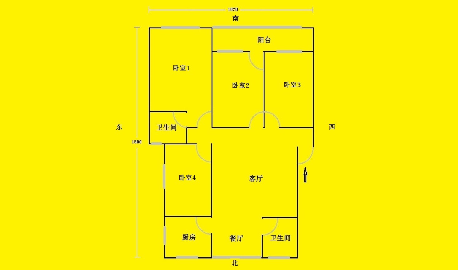 沔州 西校区（老八中教师宿舍）