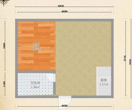 仙桃沔中富迪三友精装修温馨小户型诚心出售