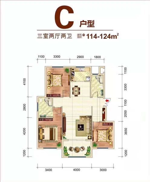 南城新区名润居花园电梯洋房一梯两户公摊低一手新房无中介费价格美到爆小区环境好