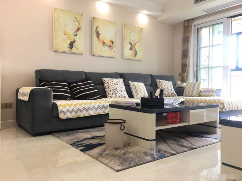 新城一号好楼层精装现房证件满两年拎包入住