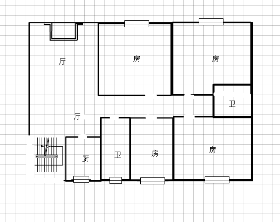 旺福园交通路商城附近大四房拎包入住诚意出售