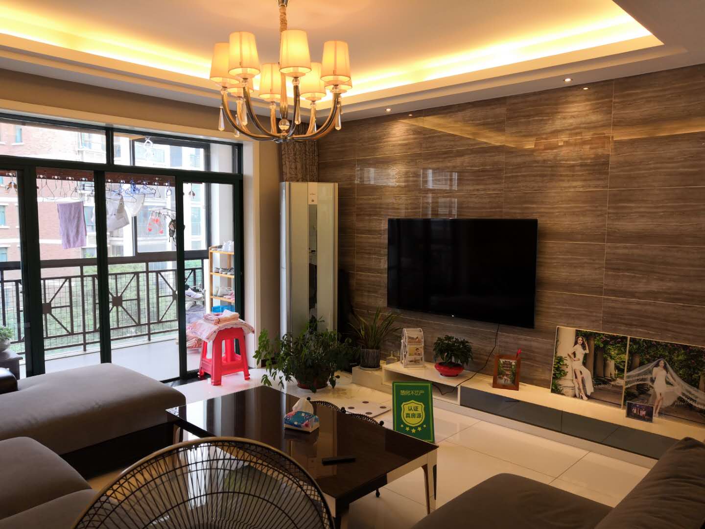 城南 明珠豪庭 精装修 3室2厅 南北通透 老证后期费用低