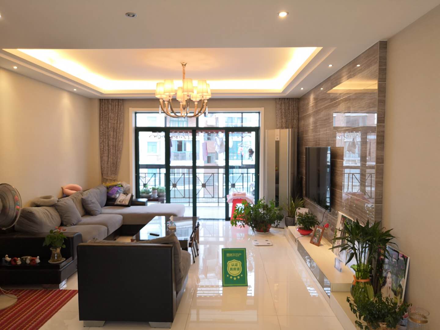 城南明珠豪庭精装修3室2厅南北通透老证后期费用低