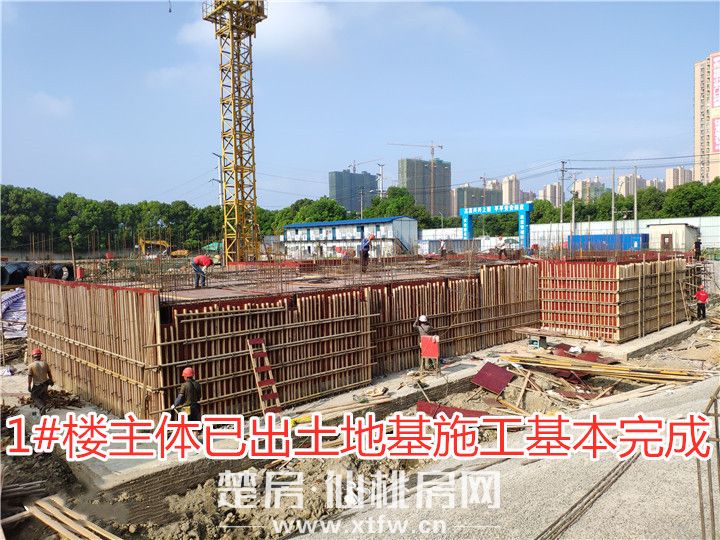 仙桃别院 | 7月份住宅工程施工进度播报