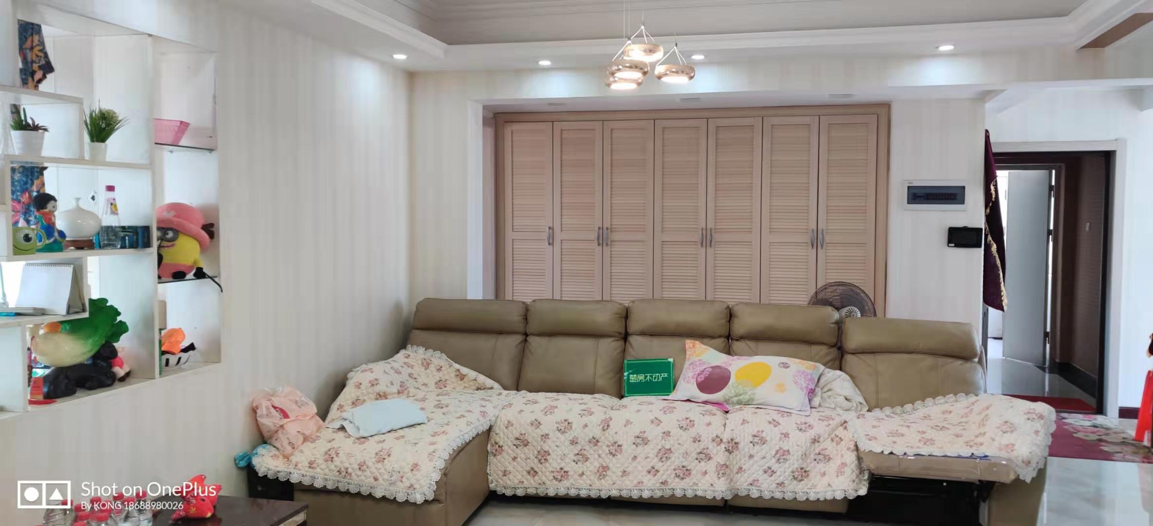 福星城精装三房好楼层赠送面积多采光通透