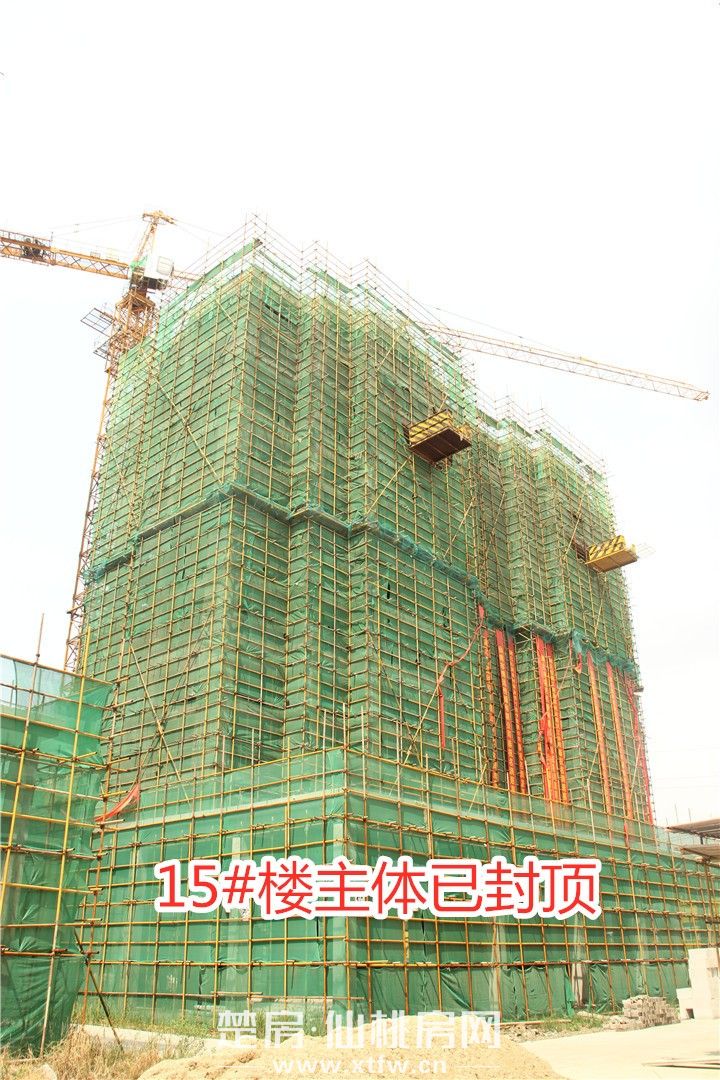 惊叹！名润居·尚馨苑主体楼栋全部封顶！