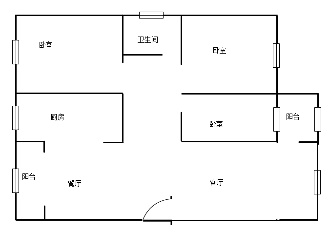 世纪雅园精装修步梯三房好楼层好格局采光通透拎包入住