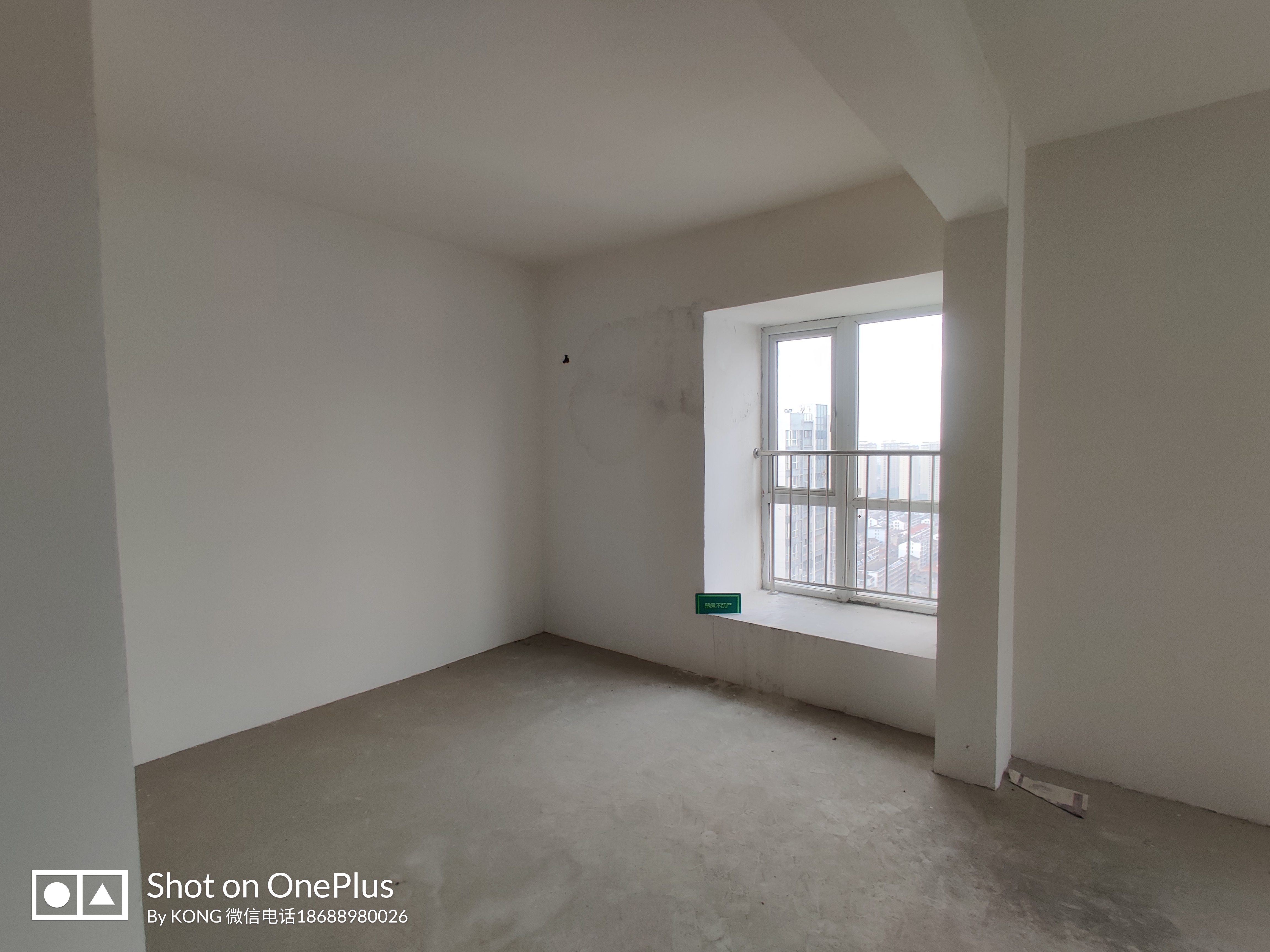 福星城毛坯三房南北通透户型方正前面没有遮挡采光好