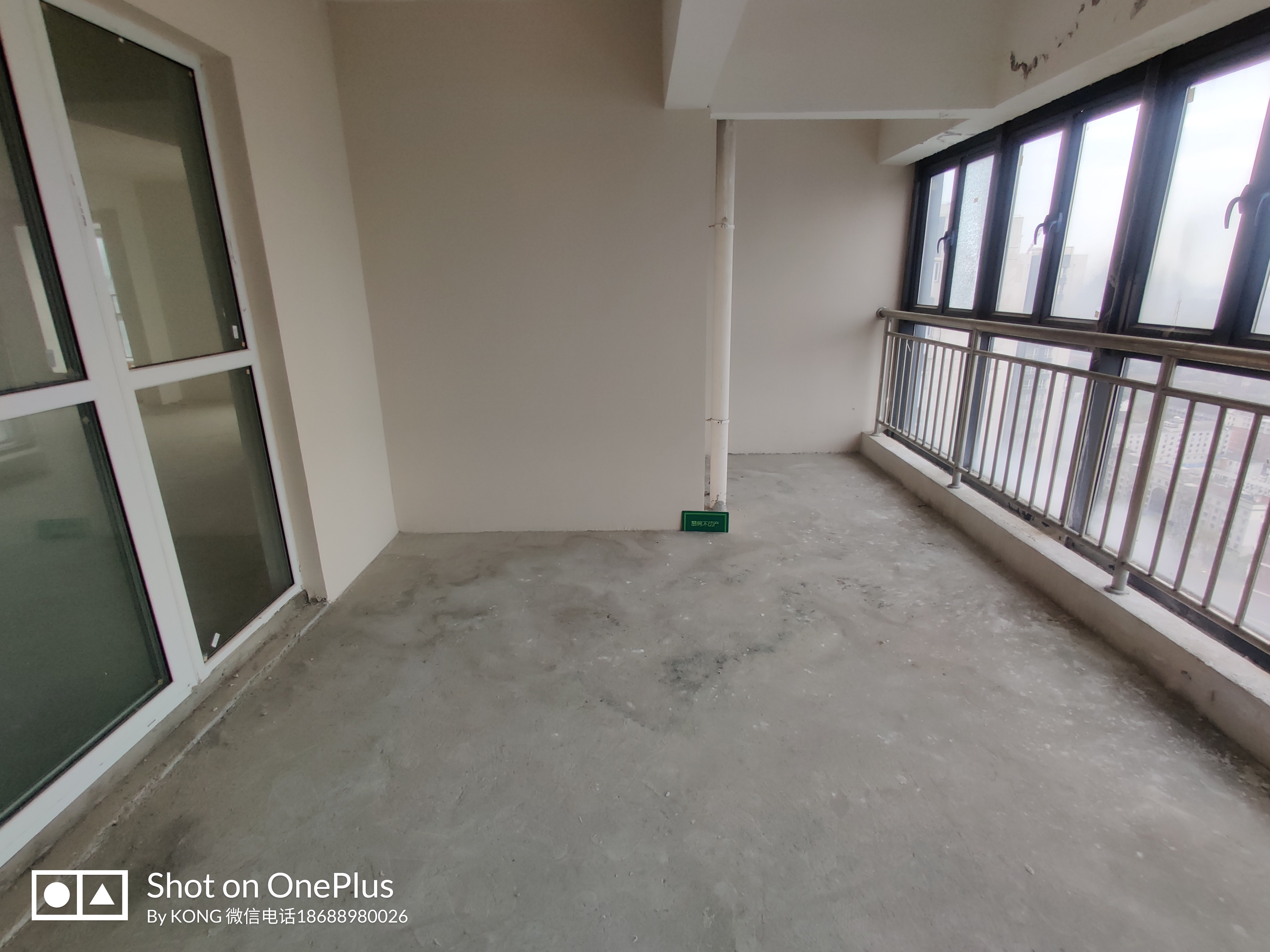 福星城毛坯三房南北通透户型方正前面没有遮挡采光好