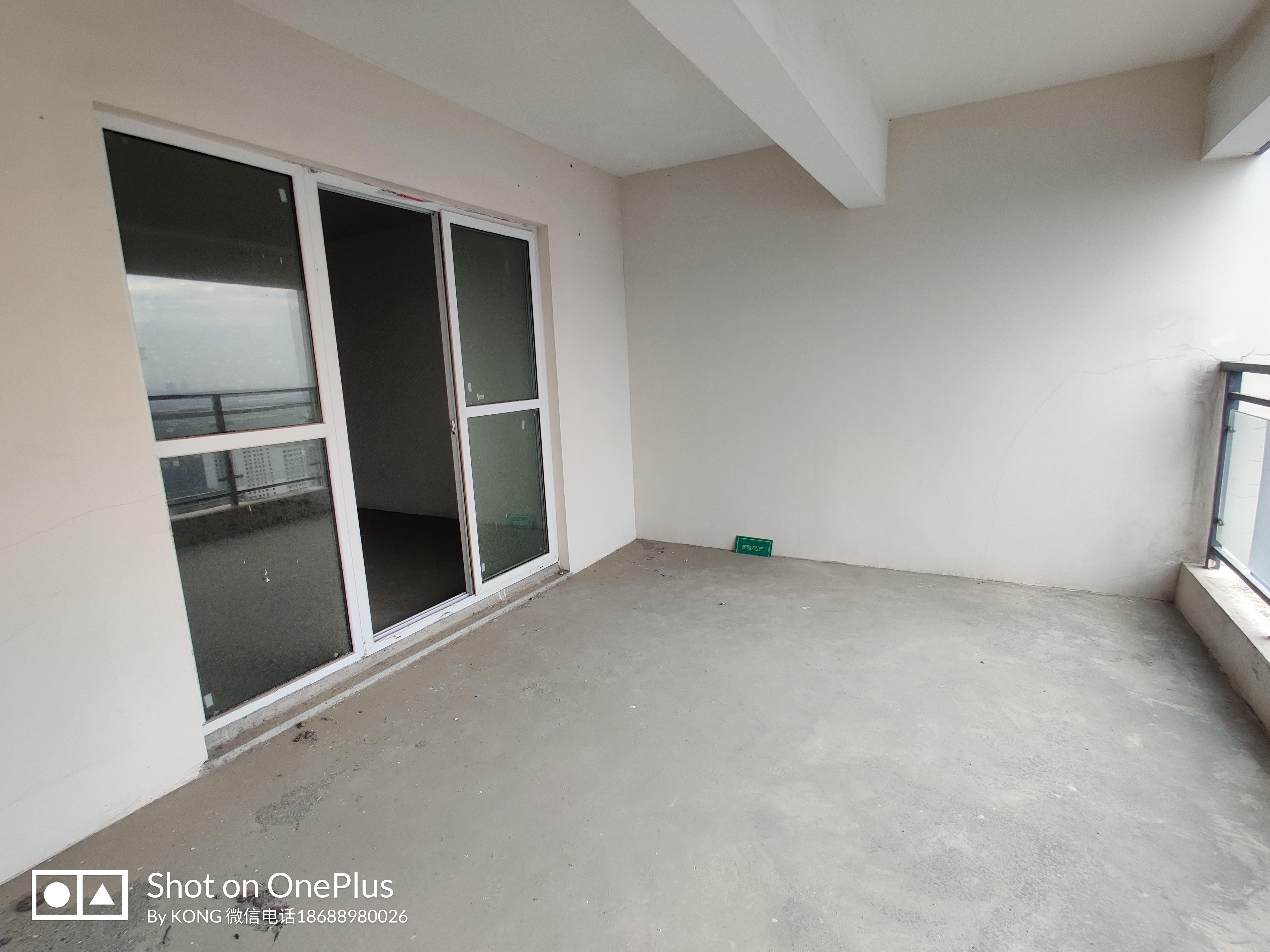 福星城毛坯三房户型方正前面没有遮挡采光好