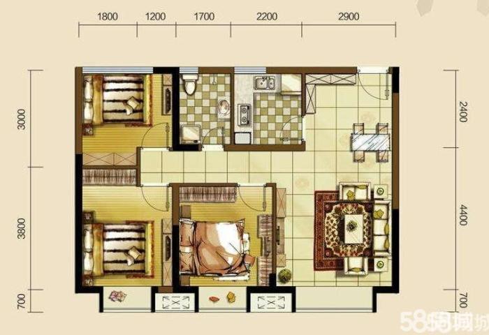 星城国际精装136平心动价86万