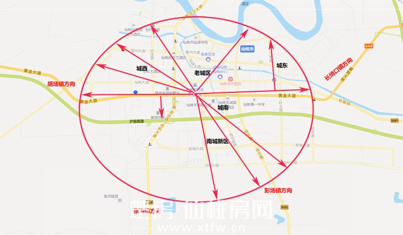 城市化进程加快 仙桃还有哪些区域可购房？