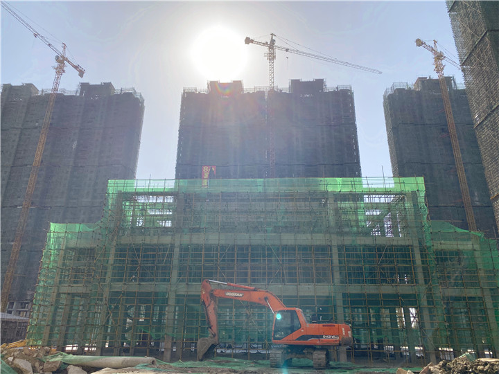 翡冷翠工程进度丨寒冬暖阳 不负美好期待